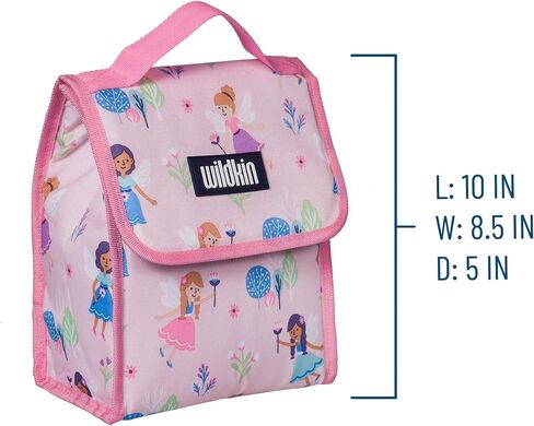 Wildkin Kids Insulated Lunch Bag for Boys & Girls, Reusable Lunch Bag is Perfect for Daycare & Preschool, Ideal Size for Packing Hot or Cold Snacks for School & Travel Lunch Bags (Horse Dreams) in Kuwait