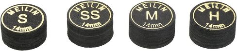 Pool Cue Tips Kit - Laminated Billiard Cue Tips, Multiple Layer Faux Leather Apply to Pool Cues in Saudi Arabia