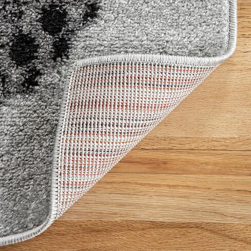 nuLOOM Adrienne Octopus Accent Rug, 3x5, Grey in Saudi Arabia