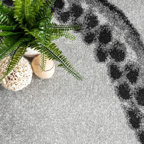 nuLOOM Adrienne Octopus Accent Rug, 3x5, Grey in Saudi Arabia