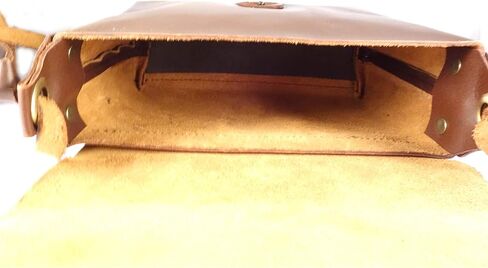 Cords Craft، حقيبة جلدية مزخرفة، حقيبة حبال للنساء، حقيبة جلدية نسائية، حقيبة كروس جلدية للبنات، هدية لها in Kuwait