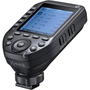 مشغل فلاش لاسلكي Godox Xpro-C TTL - تحكم في نظام Godox X ومتوافق مع فلاشات Canon OEM، مزامنة لاسلكية، E-TTLII، 16 مجموعة، 32 قناة، إعداد الهوية - متوافق مع Canon EOS
