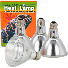 Pangea Halogen Heat Lamp (4-Pack) for Reptiles (75 Watt)