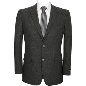 Men's Blazer Sport Coat Classic Fit Wool Blend 2 Button Business Suits Jacket