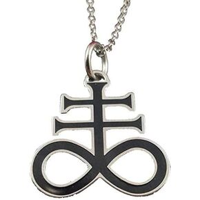 Satanic Cross Brimstone - Stainless Steel 316L