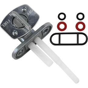 FLYPIG Gas Tank Fuel Switch Valve Pump Petcock for Yamaha PW80 Y-Zinger BW200 350 WR250 TTR125 XT125 TTR90 YZ125 YZ80 YFZ450 YFS200 Moto-4 YFM225 250 350 Honda XR50 CRF50 Suzuki Quadrunner