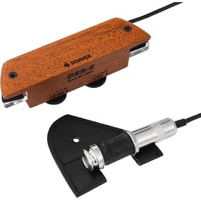 Donner Acoustic Guitar Pickup, DSS-3 Guitar Pickups Sound Seeker Pure Sound Transducer for Cello Banjo Ukulele Mandolin Guitar Microphone Pickup