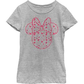 Disney girls Minnie Hearts Fill T-Shirt (pack of 1)