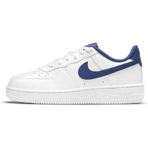 Nike Boy's Force 1 (Little Kid) White/Black 1 Little Kid M