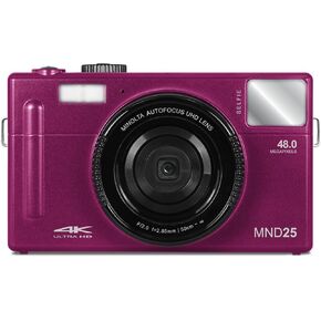 كاميرا Minolta MND25 48 ميجابكسل ذات التركيز التلقائي / 4K فائقة الدقة مع مرآة سيلفي in Kuwait
