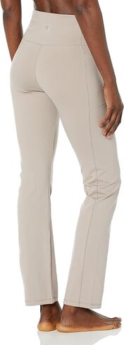 Danskin Women's Studio Cross Waist Flare Yoga Pant, Nebula in Kuwait