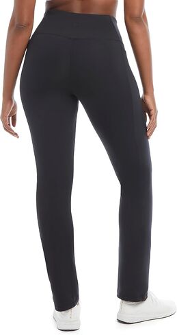 Danskin Women's Studio Cross Waist Flare Yoga Pant, Nebula in Kuwait