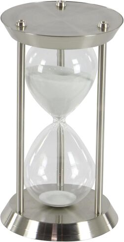 Deco 79 Glam Metal Cylinder Timer, 6" x 6" x 9", Brass in Kuwait