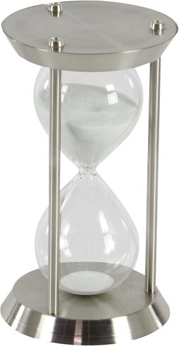 Deco 79 Glam Metal Cylinder Timer, 6" x 6" x 9", Brass in Kuwait