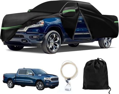 All Weather Protection Car Cover, Compatible with 1996-2023 Toyota Camry Sedan & Solara, 210T 6-Layer Professional Outdoor Full Car Cover with Combination Lock and Large Storage Bag in Kuwait