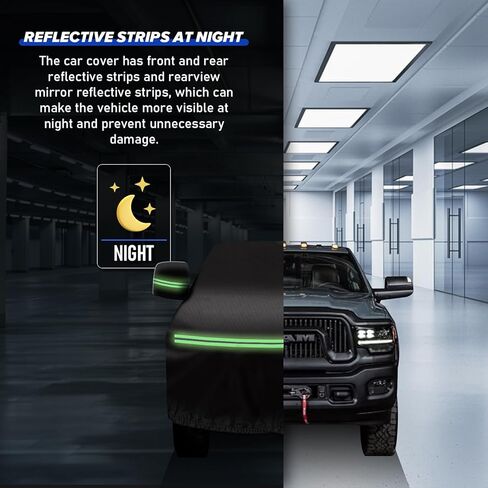 All Weather Protection Car Cover, Compatible with 1996-2023 Toyota Camry Sedan & Solara, 210T 6-Layer Professional Outdoor Full Car Cover with Combination Lock and Large Storage Bag in Kuwait