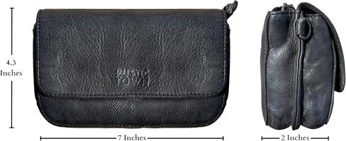 محفظة جلدية للنساء من RUSTIC TOWN - حقيبة كتف ومحفظة كتف للسفر وحقيبة خصر in Kuwait
