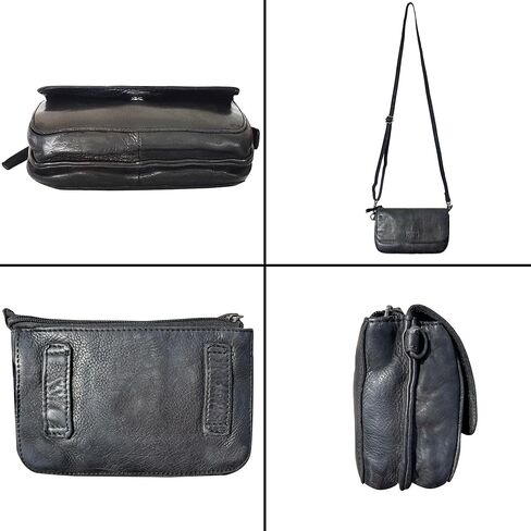 محفظة جلدية للنساء من RUSTIC TOWN - حقيبة كتف ومحفظة كتف للسفر وحقيبة خصر in Kuwait