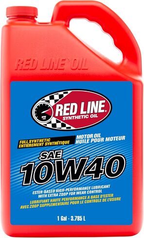 Red Line (11405) SAE 10W40 Fully Synthetic Motor Oil - Gallon in Saudi Arabia
