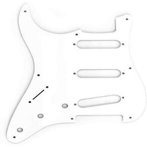 Fender Vintage-Style Pickguard, '57 Stratocaster, 8-Hole - Black 3-Ply