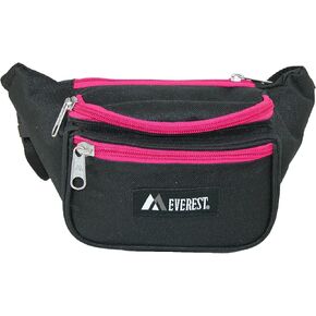 Everest Signature Waist Pack - Standard, Black, One Size