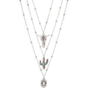twinkle eye Layered Leather Choker Necklace Western Cowboy Hat and Boot Charm Pendant Necklace for Man Woman Western Style Cowboy Cowgirl Jewelry