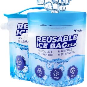 Yitote Ice Packs for Lunch Boxes,Ice Packs for Cooler Set of 4 Colorful Ice Packs for Lunch Bags - Keep it Cool Outdoor Activities,Camping,Picnics