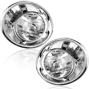 RP Remarkable Power, Fog Light for 2010 2011 2012 2013 10 11 12 13 Camaro Front Bumper Fog Lamps Left and Right (Driver& Passenger Side) pair with PS24W Halogen Bulbs Clear Lens FL7079