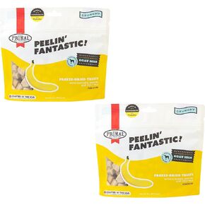 Primal Freeze Dried Pork & Maple Dog Treats with Goat Milk, You Maple My Day Training Treats for Dogs, 2 oz