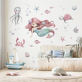 Mfault Cute Monster Wall Decals Stickers, Colorful Big Eye Cartoon Monster Paint Splatter Nursery Decorations Kids Bedroom Art, Toddlers Boy Girl Room Playroom Daycare Decor