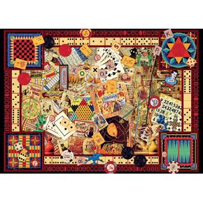 Ravensburger Vintage Games 1000 Piece Jigsaw Puzzle for Adults – Every piece is unique, Softclick technology Means Pieces Fit Together Perfectly