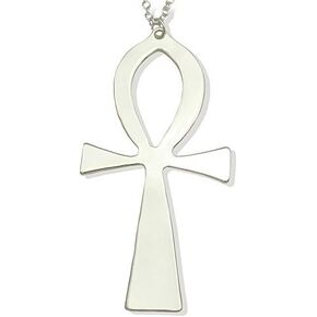 Q&Q Fashion Vintage Egyptian Cleopatra Symbol of Life Big Ankh Cross Pendant Long Chain Sweater Necklace,34" in Kuwait