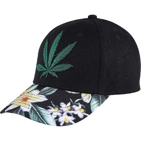 ZLYC Embroidered Cotton Baseball Cap Adjustable Snapback Dad Hat