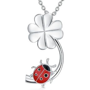 Frog Necklace 925 Sterling Silver Frog Necklace with Enamel Lotus Cute Animal Frog Jewelry Gift for Her