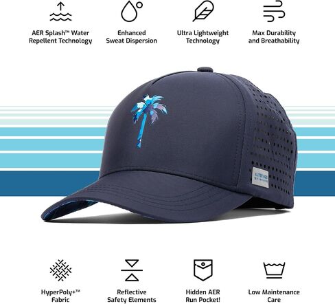 Alter Ego Running Coaster Splash RWB Camo Palm - Durable, Lightweight, Breathable Premium Hat (RWB Camo Palm, M-L) in Saudi Arabia