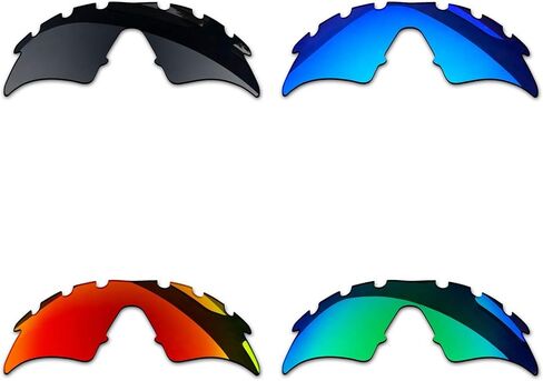 عدسات Shadespa المستقطبة البديلة للنظارات الشمسية Oakley M Frame Sweep Vented - خيارات in Kuwait