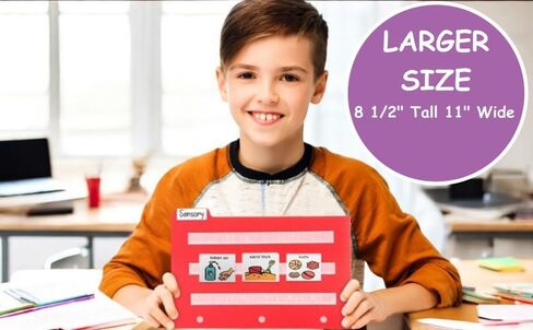 Smile4autism Small tools Perfect to Keep Your Loose Visual Picture Cards Organized. Autism ABA, ADHD, Language & Apraxia Aspergers in Saudi Arabia