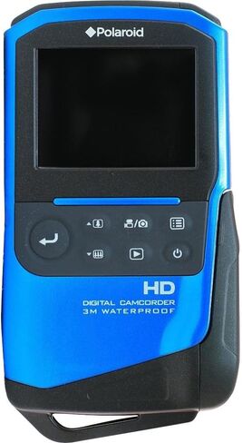 Polaroid Video Camera Waterproof - Blue (ID642-BLU) in Saudi Arabia