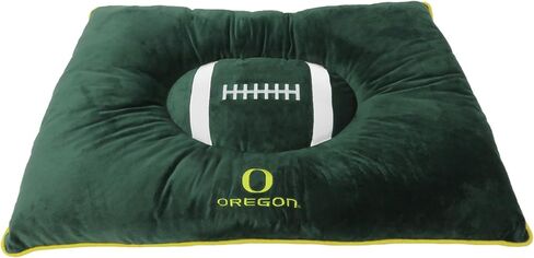 Pets First NCAA PET Bed - Wisconsin Badgers Soft & Cozy Plush Pillow Bed. - Football Dog Bed. Cuddle, Warm Collegiate Mattress Bed for Cats & Dogs, One Size, WI-3188 in Kuwait