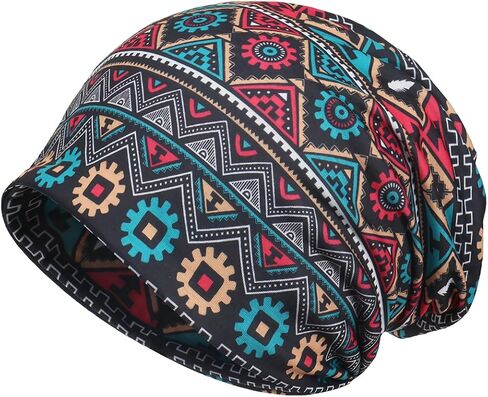 قبعة Jemis Skullies Beanies ذات غطاء رأس رقيق للعلاج الكيميائي ووشاح إنفينيتي in Kuwait