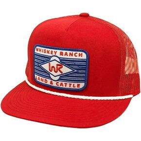 WHISKEY BENT HAT CO. Whiskey Ranch Rope Hat (White)