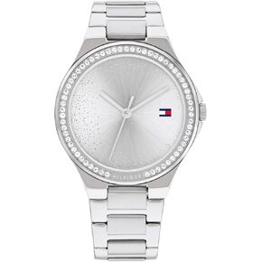 Tommy Hilfiger Dress Watch for Women - Sparkling 3H Wristwatch for Her - Feminine Crystal Embellishments - Water-Resistant up to 3 ATM/30 Meters - Premium Fashion for All Occasions - 36mm