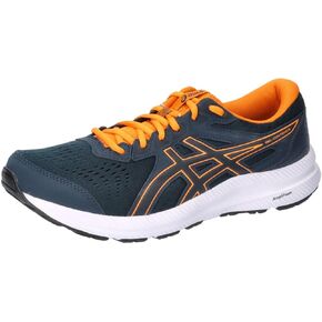 ASICS Men's Patriot 13 Running Shoes, 9.5, Black/Waterscape