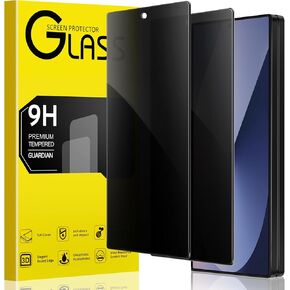 Maxwolf [2-Pack Galaxy S24 Ultra Privacy Screen Protector, [Anti-Spy] [Case Friendly] [Full Adhesive] [Support Fingerprint Unlock] Premium Flexible TPU Film for Samsung Galaxy S24 Ultra 5G (6.8")