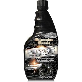 Milwaukee Muscle Car Shampoo - 50 Fl Oz - Professional Ceramic Car Wash Soap for Auto, Cars, Motorcycles, RV's and Boats - pH Neutral Formula - Rejuvenates Paint and Ceramic Coating for Cars