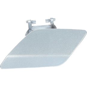 ACROPIX Front Left Side Bumper Headlight Washer Nozzle Cover Cap Fit for Mercedes-Benz E-Class W207 - Pack of 1 Silver Tone