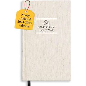 Invest Five Minute a Day for More Happiness, Optimism, Mindfulness | Undated Daily Notebook with Prompts for Affirmation, Reflection & Wellness Planner for Women & Men, Undated