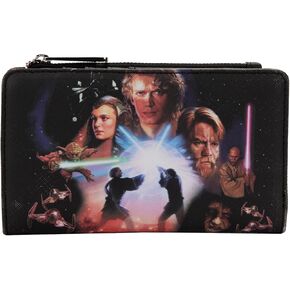 Loungefly Star Wars Episode Three Revenge of the Sith Scene Zip-Around Wallet