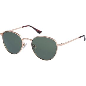 O'NEILL 9013 2.0 Men's and Women's Polarized Vintage Style Round Sunglasses, 52 mm