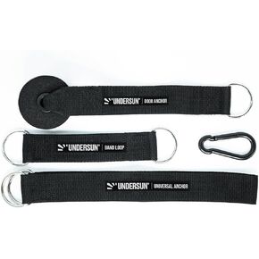 Undersun Door Anchor for Resistance Bands | Universal Anchoring System, Indoor/Outdoor & Outdoor Door Anchor Strap